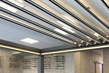 Пергола Retractable Bioclimatic, г.Минск, Шоу-рум компании Decolife